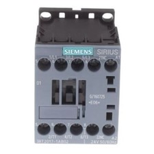 1 x 1 x Siemens Sirius Innovation 3RT2 3 Pole Contactor, 3NO, 12 A, 5.5 kW (AC3)