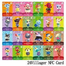 24 Pack Available Animal Crossing Series 5 NFC Amiibo Cards NPC/Villager card