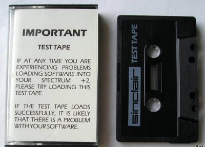 Sinclair ZX Spectrum 48K Spiel - TESTBAND - Sinclair - getestet & funktionsfähig