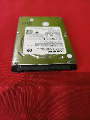 LOT DE 2 disque dur TOSHIBA 2.5 500GB MQ01ABF050 SATA pour pc portable - Photo 2 sur 2