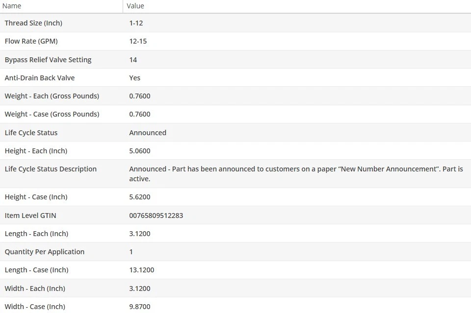 Filtro de aceite de motor OEM WIX para Ford Thunderbird 2002-2003 V8-3,9 L Foto 4 de 4