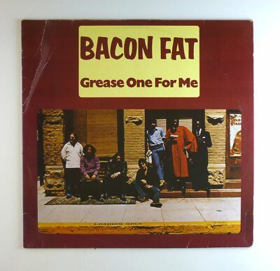 12'' LP - Bacon Fat - Grease One For Me - H2027 - white Vinyl - cleaned