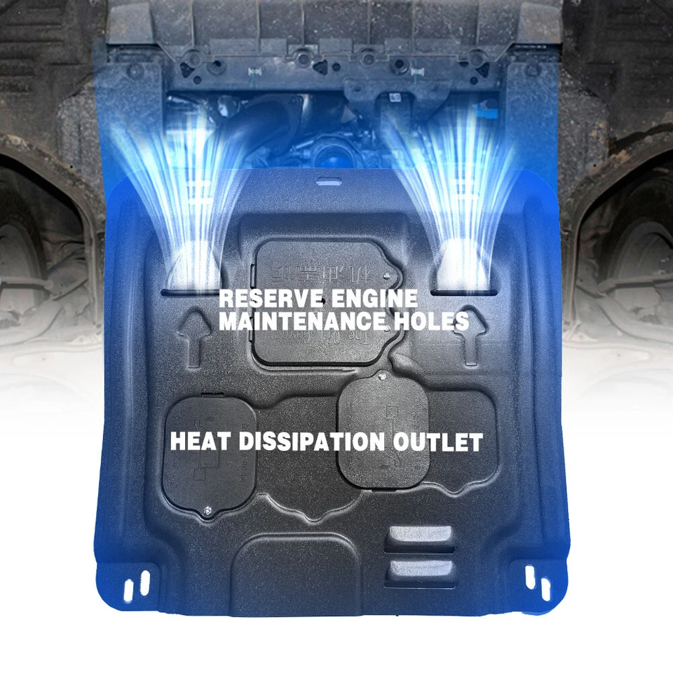 For 2010-2016 Cadillac SRX Engine Under Cover Front Splash Shields - Image 2 of 4