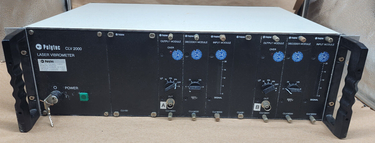 GENUINE POLYTEC CLV-2000 LASER VIBROMETER for sale online | eBay