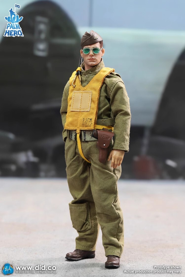 NEW DID XA80032 1/12 WWII U.S. Army Air Force Pilot Captain Rafe