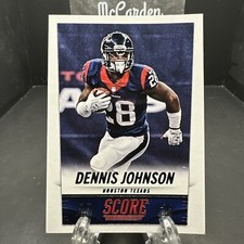 2014 Score Dennis Johnson #91 Houston Texans