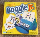 Vintage Boggle Jr Board Game Ages 3-6 Parker Brothers 1998