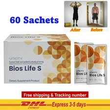 Unicity Bios Life S Slim Weight Loss Dietary Supplement Natural100% 60 Sachets