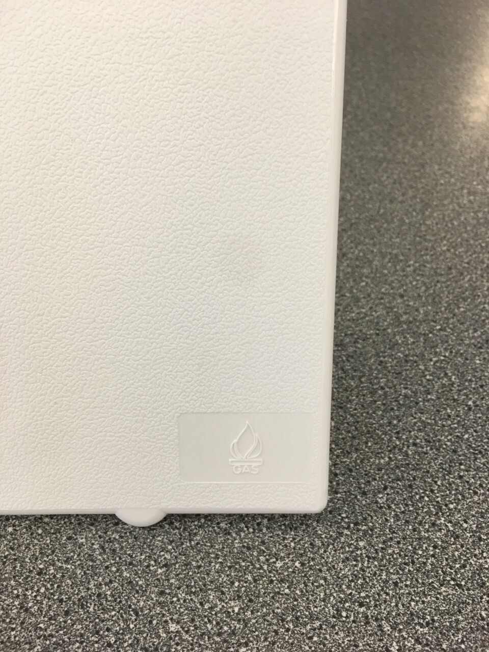 CARAVAN MOTORHOME GAS OUTLET BBQ POINT LID FLAP COVER 10cm X 16cm WHITE