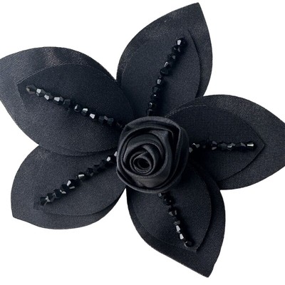 Delicate Camellia Flower Pin Stylish Women s Brooch Elegant Large Brooch