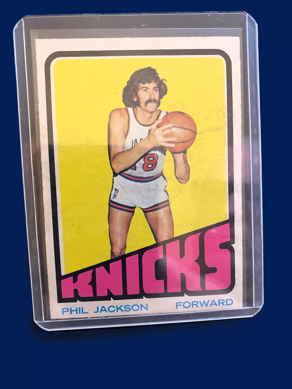 Phil Jackson trading card