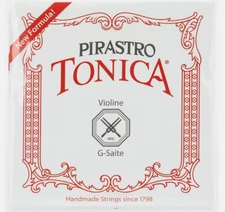 *GENUINE* & Brand New Pirastro Tonica Violin String Set - 4/4 Size Ball-end E
