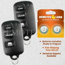 2 For 2003 2004 2005 2006 2007 Toyota Sequoia Replacement Remote Car Key Fob 3b