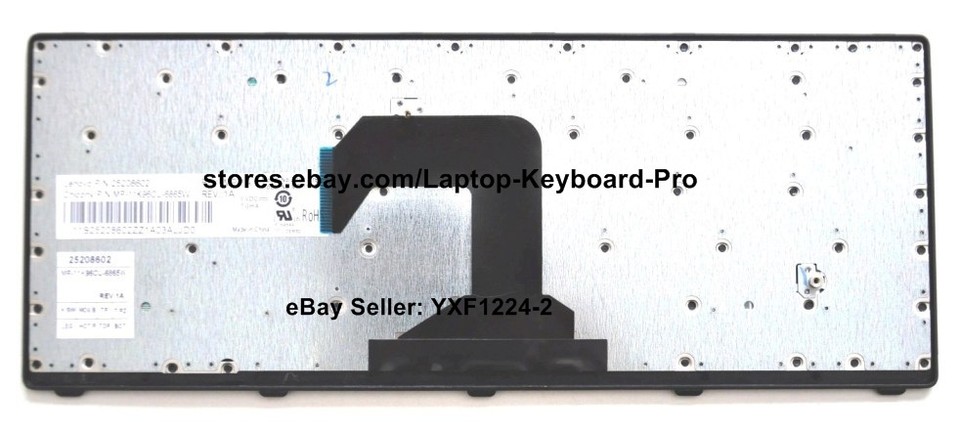 Replacement Laptop Keyboard For Lenovo Ideapad S300, S400, S405, S410, S415 (20283-CA / 25213449)