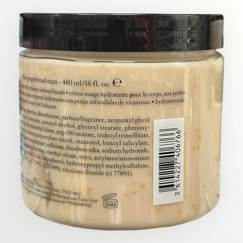 Philosophy THE GINGERBREAD MAN Glazed Body Cloud Cream 16 oz Jumbo - Image 2 of 2