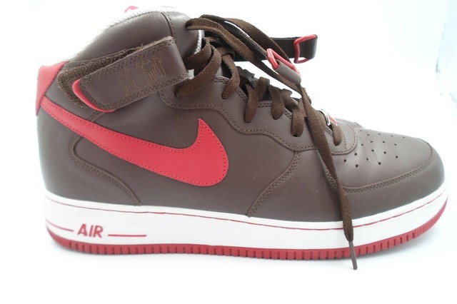 Size 14 - Nike Air Force 1 Mid '07 Players Brown for sale online | eBay
