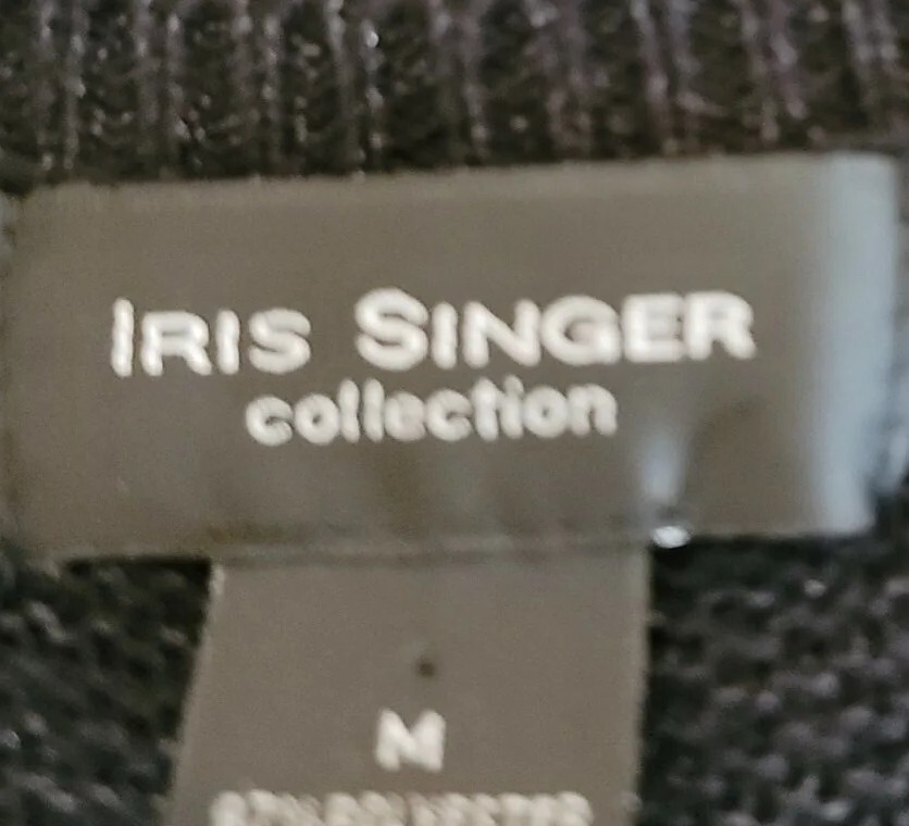Iris Singer Collection Women's Black Metallic Swe… - image 5