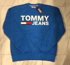 Tommy Hilfiger Men's Pullover Sweatshirt Blue 89.99 Medium New
