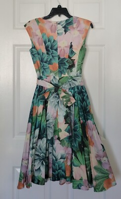 Gorgeous Phase Eight Floral Dress, EU size 8, US size 2-4 | eBay