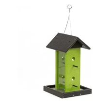 Outdoor Leisure Products Traditional Plastic Songbird Bird Feeder in Multi-Color