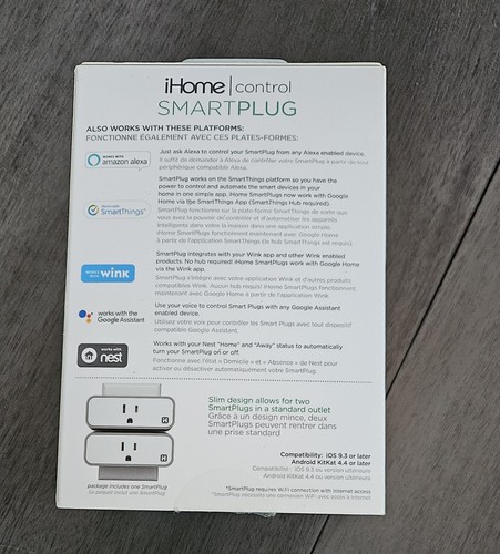 iHome Control Smart Plug Model ISP6X - Picture 3 of 6