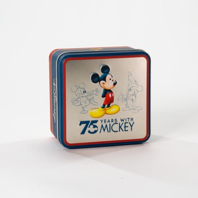 Disney Collector 75 Years With Mickey Watch Tin - No Watch