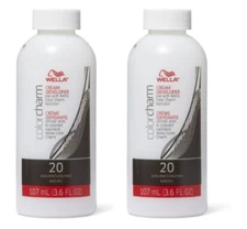 Wella ColorCharm 20 Volume Cream Deverloper 3.6 FL OZ 2 Pack
