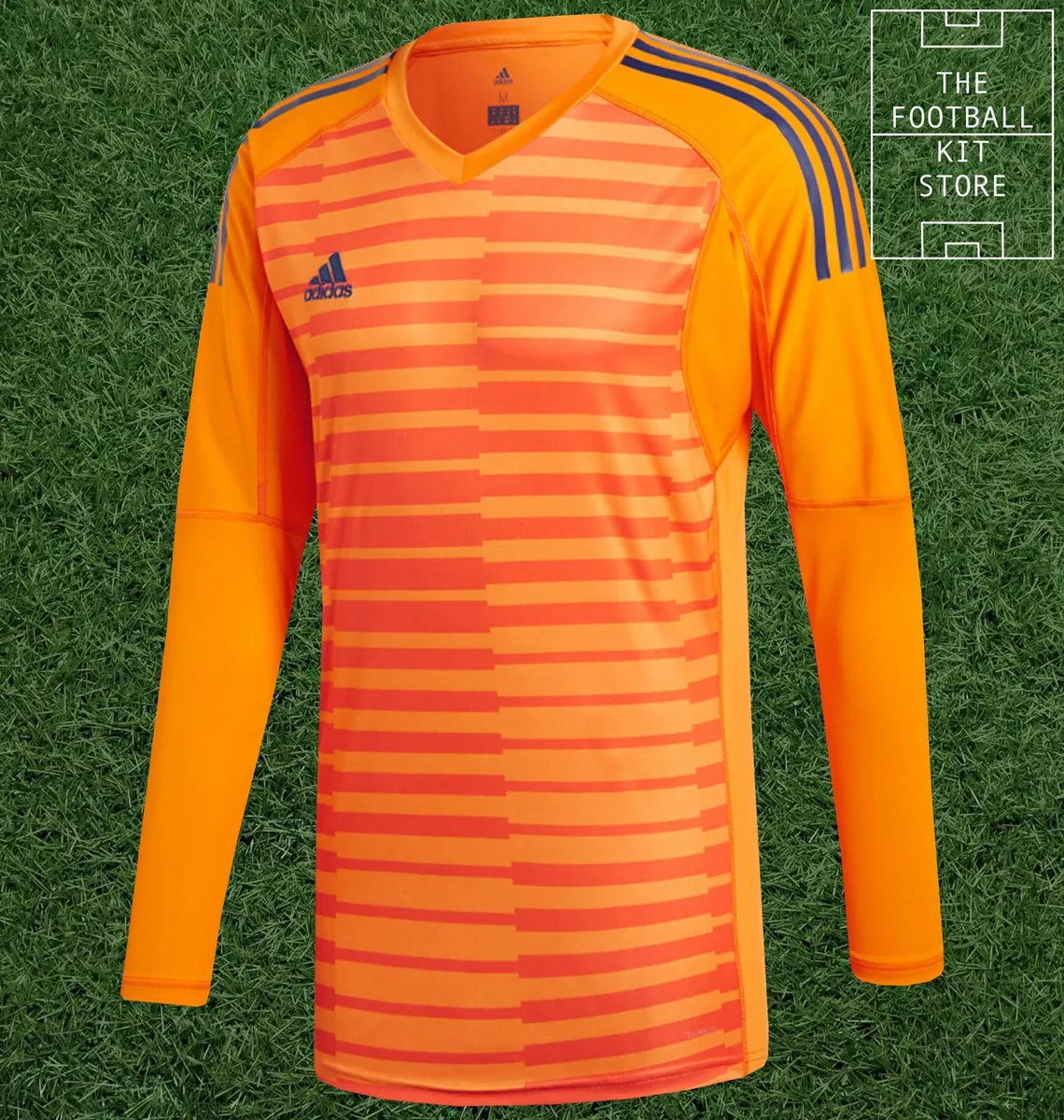 Maldito Isaac seguridad adidas adipro Goalkeeper Shirt Orange - Youth GK Long Sleeved Jersey | eBay