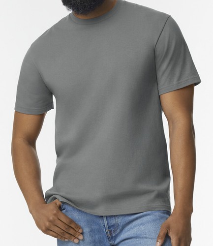 CAMISETA DE PESO MEDIO ESTILO SUAVE Gildan - Camiseta lisa de tacto suave para hombre, Entrega GRATUITA - Imagen 12 de 46