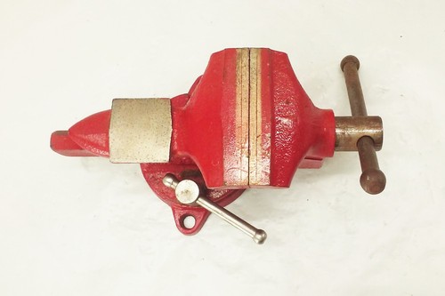 Vintage LITTLESTOWN No.150 swivel bench vise 3 1/2" jaws USA - Picture 3 of 14