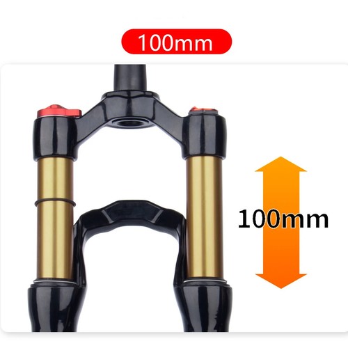 Mountain Bike Front Fork 20 24 Inch Shoulder Control Suspension Air Fork - Picture 6 of 30