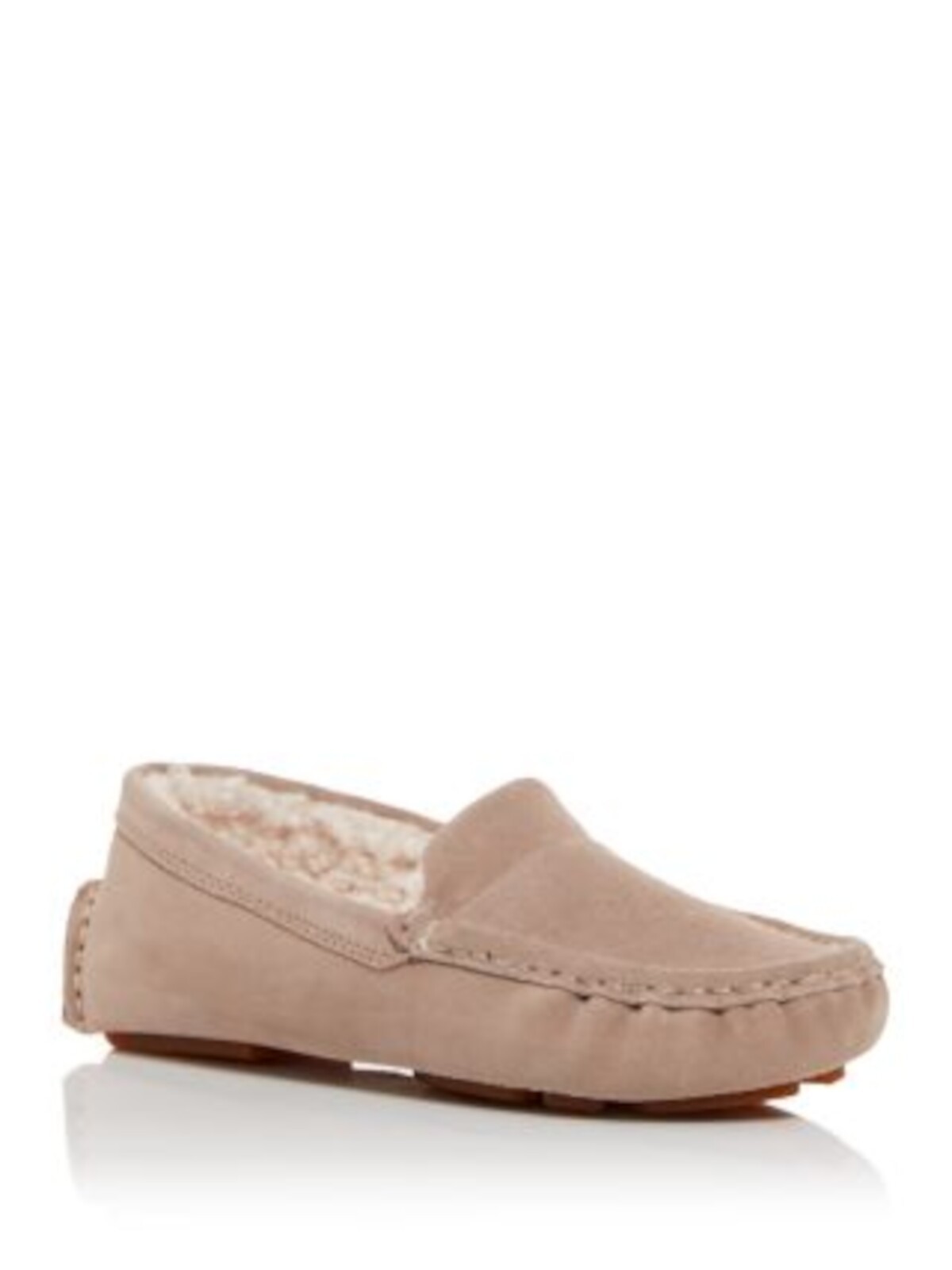 GENTLE SOULS KENNETH COLE Womens Beige Moc-Driver Mina Loafers Shoes 75 12490₽