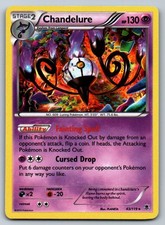 Chandelure 43/119 Pokemon LP Phantom Forces