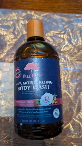 Tree Hut Shea Moisturizing Body Wash Moroccan Rose 17oz Original Antioxidants - Picture 1 of 5