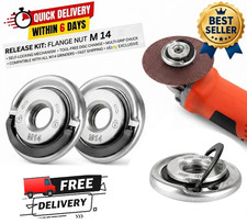 M14 Quick Release Flange Nut & Chuck Plate for Angle Grinder Self-Locking Tool
