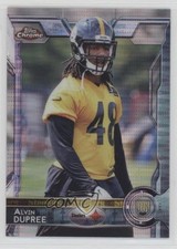 2015 Topps Chrome Rookies Pulsar Refractor Bud Dupree Alvin #157 Rookie RC s2s