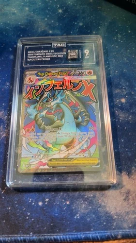 Mega Charizard X ex 023 Me: Mega Evolution Promo Holo