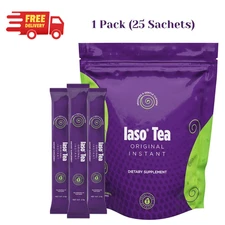 IASO Tea Herbal Detox – 25 Instant Sachets, Natural Cleansing Weight Management