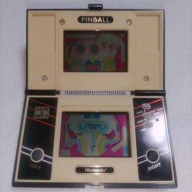 Nintendo Game & Watch Pinball 1983 PB-59 Retro Handheld System Console Tested