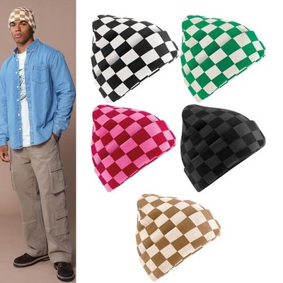 Beechfield Checkerboard Beanie B531