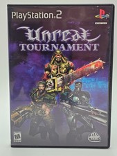 Sony Playstation 2 PS2 Unreal Tournament CIB Cleaned & Tested