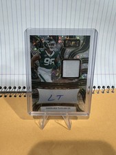 2024 Select LEONARD TAYLOR III #RSM-LTR RC Rookie Patch AUTO Silver Disco #/35