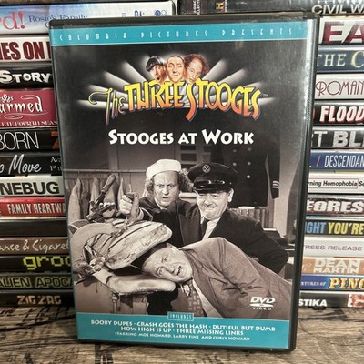 Three Stooges ''Stooges At Work'' 3 Missing Links, How High Is Up, 5 Episodes - A