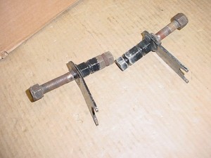 Harley Davidson 86-99 EVO Softail Passenger Footboard Mounting Brackets 15814