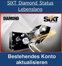 SIXT Diamond Membership Upgrade Lifetime car rental