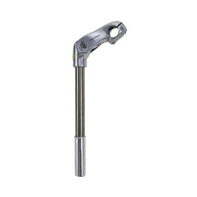 Promax verstellbarer Fahrrad Lenkervorbau Alu/Nirosta Lenker Vorbau