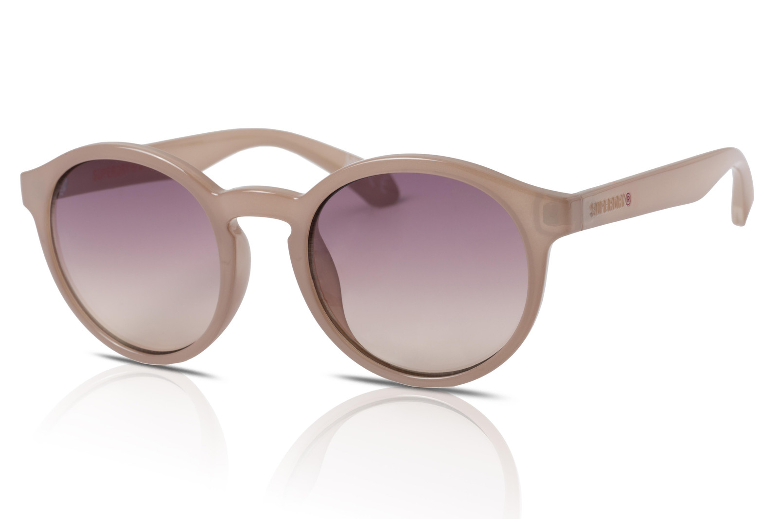 Superdry Women's Sunglasses SDS-5006 151 Gloss Beige/Purple Fade To Peach