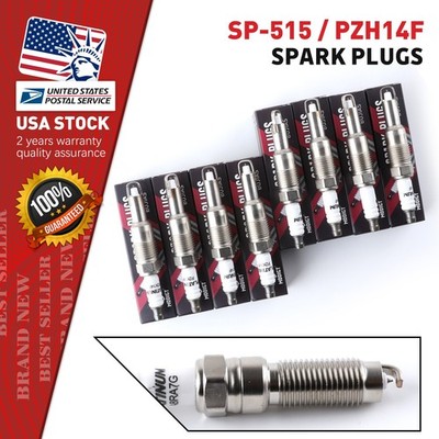 8Pcs New Iridium Spark Plugs Wear resistant & Durable SP-515 PZH14F For Lincoln