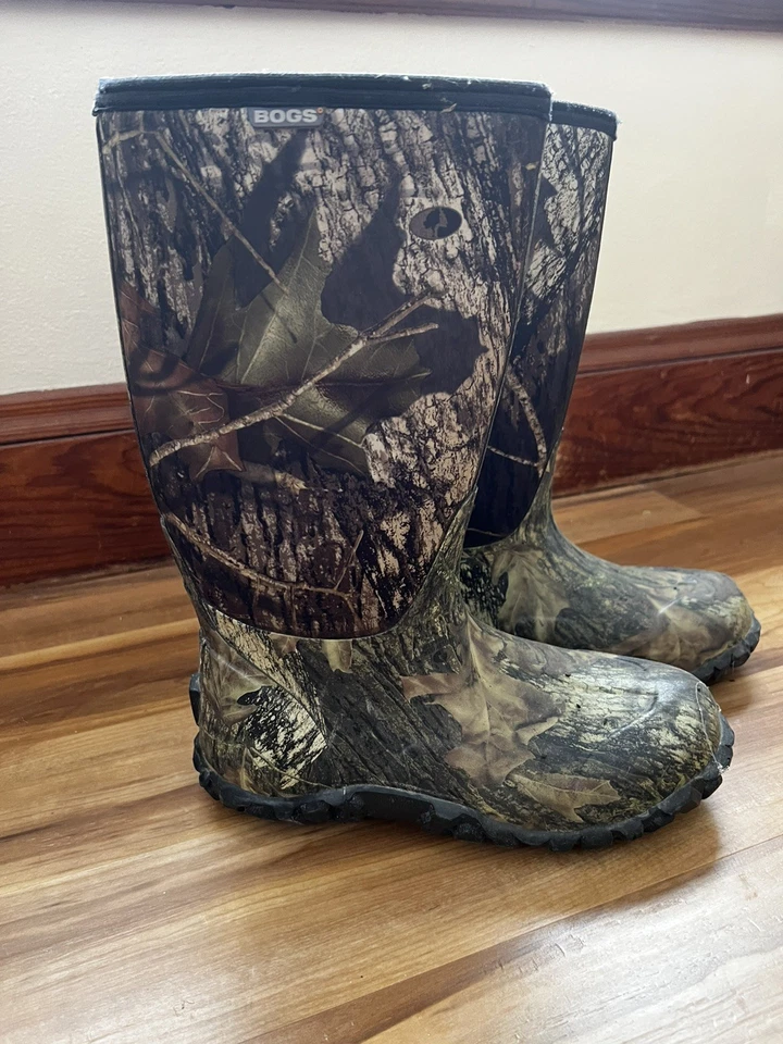 BOGS Mens Classic High Mossy Oak Insulated Waterproof Boot 60542-973 SIZE 11 - Image 4 of 4