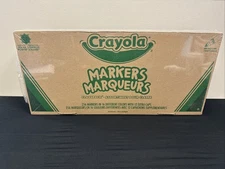 Crayola Markers Bulk Broad Line 16 Assorted Bold Color 256 Carton Classpack New